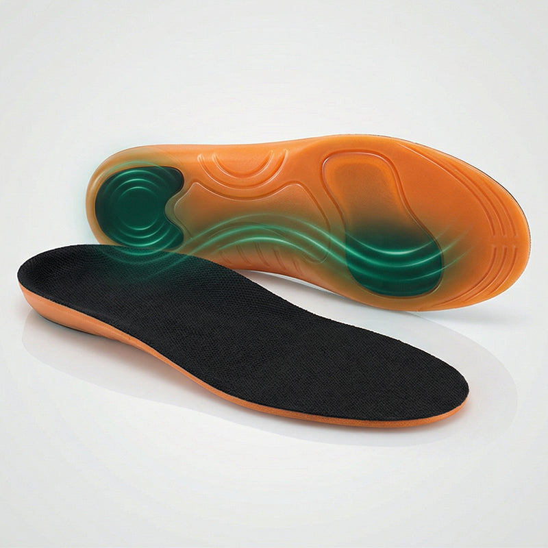 Palmilha Gel Ortopédico Anatómica Dores nos Pés Macia Dia A Dia Anti Impacto P.U Legitima Original